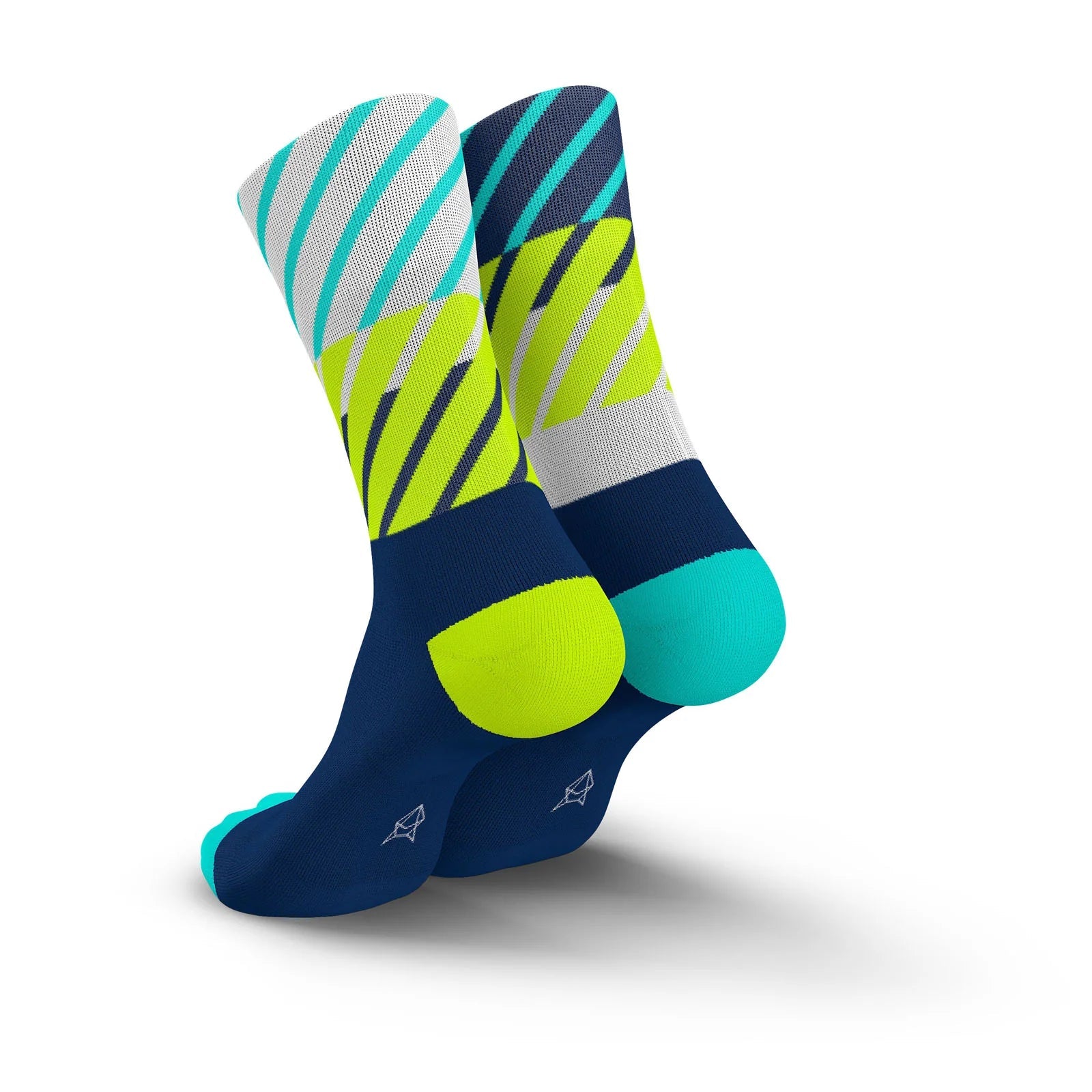 Incylence Running Diagonals Navy Canary