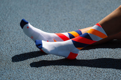 Incylence Running Loops White Orange Inferno
