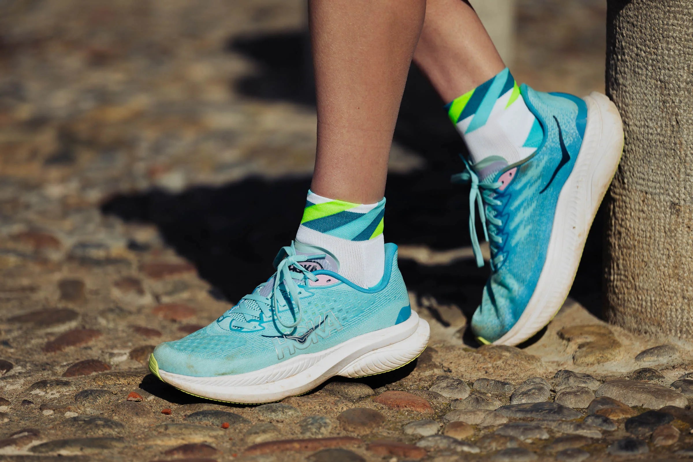 Incylence Running Loops Short White Green