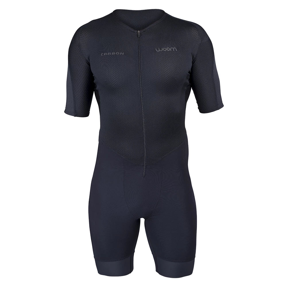 Macaquinho Tri C/ Manga Woom Carbon Black Storm Masculino