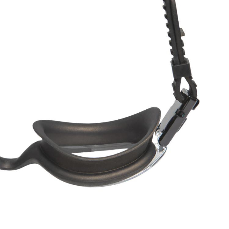Óculos de Natação Orca Killa 180º Lente Transparente - Preto