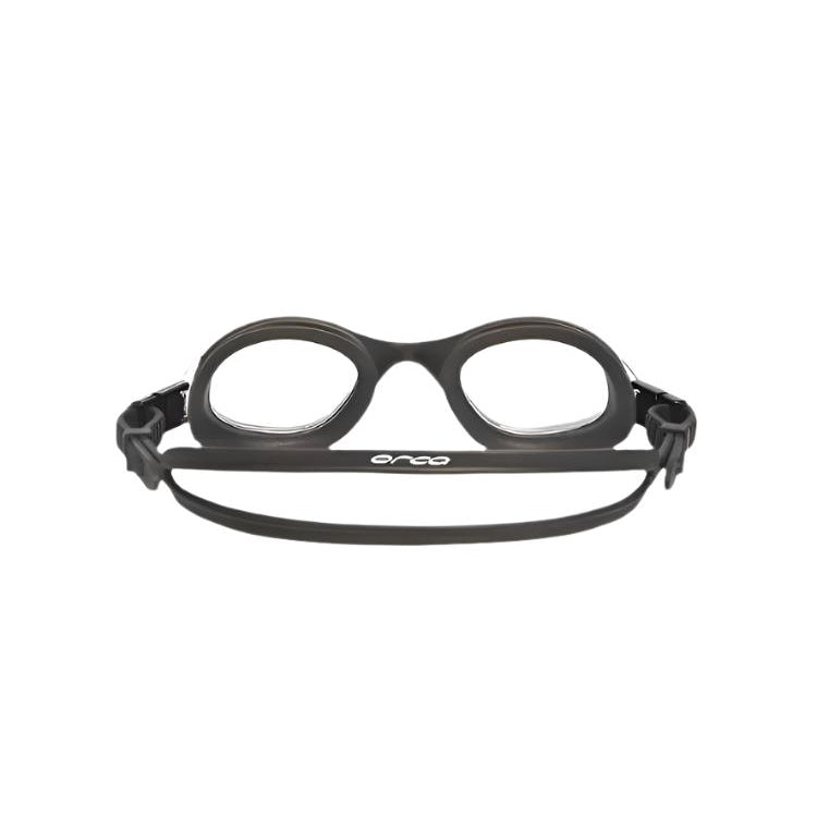 Óculos de Natação Orca Killa 180º Lente Transparente - Preto