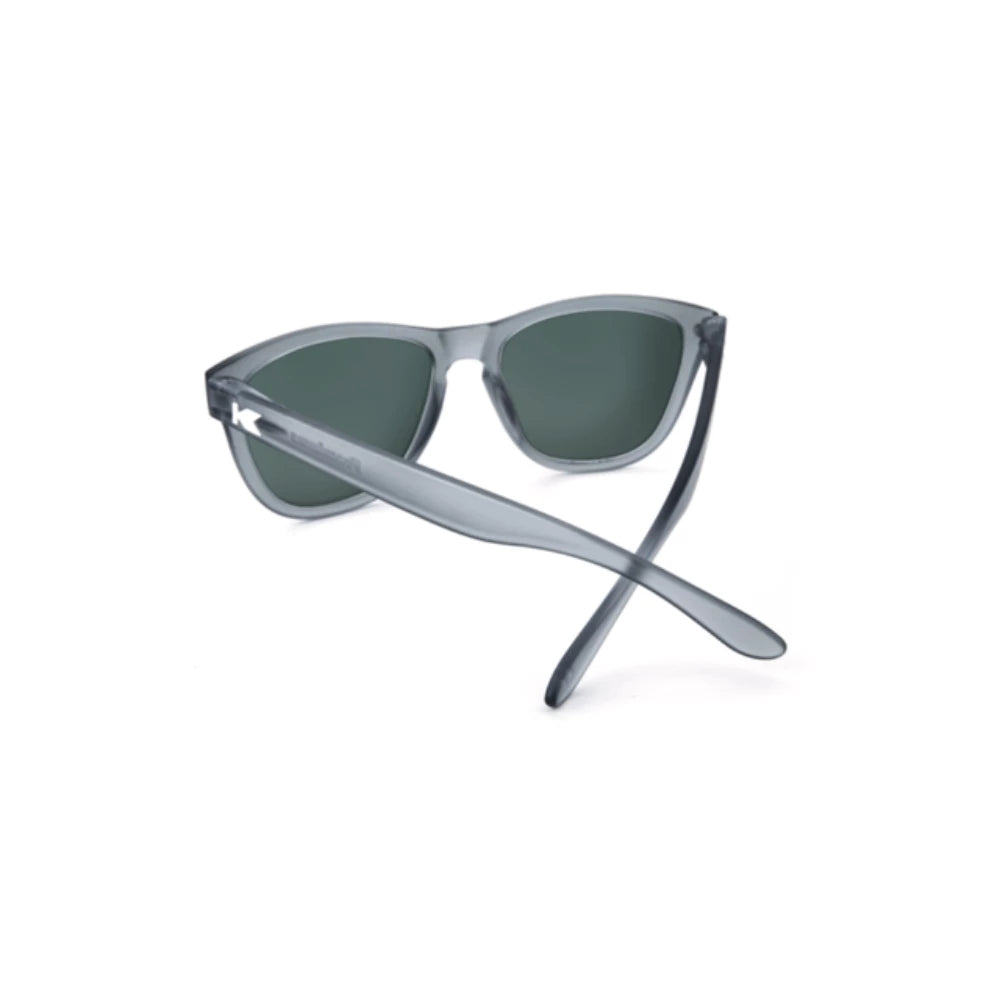 Óculos de Sol Knockaround Premiums - Frosted Grey / Green Moonshine