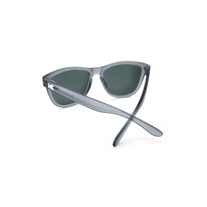 Óculos de Sol Knockaround Premiums - Frosted Grey / Green Moonshine