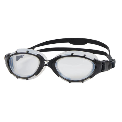 Óculos de Natação Zoggs Predator Flex Lente Transparente - Preto