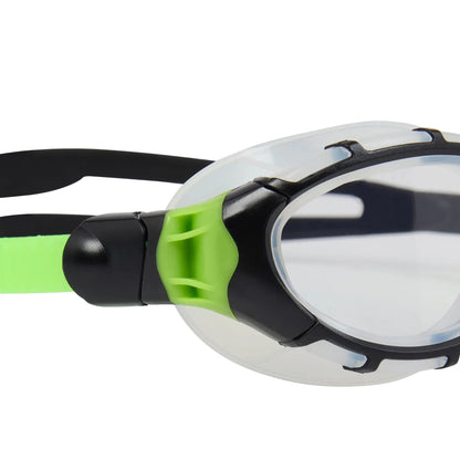 Óculos de Natação Zoggs Predator Flex Lente Transparente - Preto e Limão