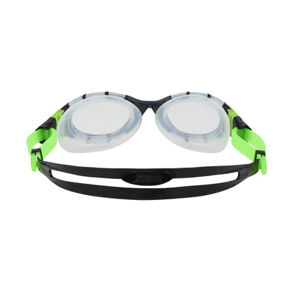 Óculos de Natação Zoggs Predator Flex Lente Transparente - Preto e Limão