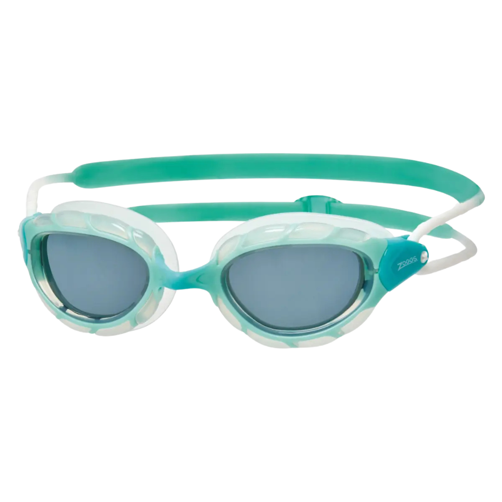 Óculos de Natação Zoggs Predator Lente Fumê - Verde Claro