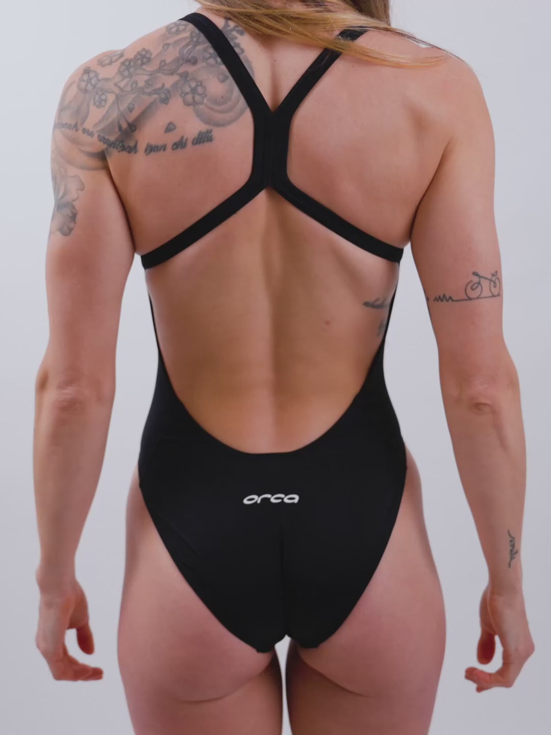 Maiô Orca (alça fina) - Preto