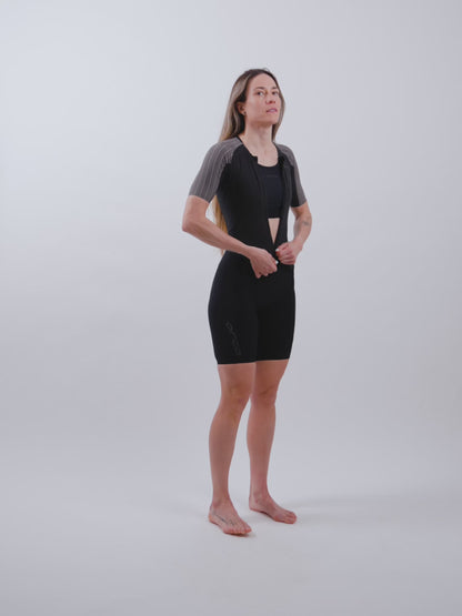 Apex Dream Kona Trisuit Fem - Cinza