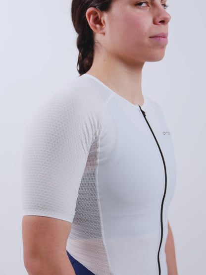 Athlex Aero Race Suit V2 Fem - Branco