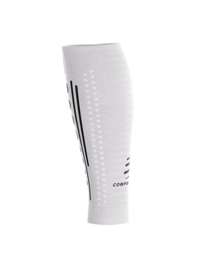 Canelito De Compressão Compressport R2 Aero 2.0 - branco com preto