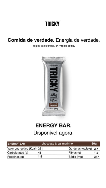 Tricky Bar - Chocolate Amargo e Sal Marinho