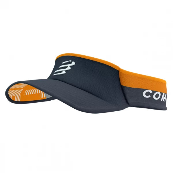 Viseira Compressport UltraLight Cinza / Laranja