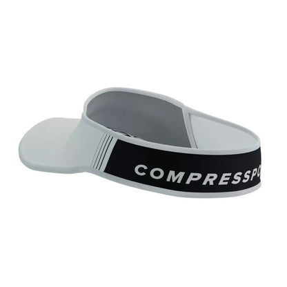 Viseira Compressport UltraLight Branca / Preta
