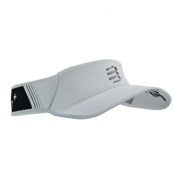 Viseira Compressport UltraLight Branca / Preta
