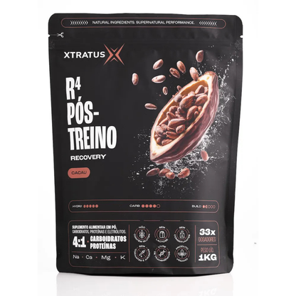 Xtratus Pós Treino 4:1 em Pó com Cacau - 1kg