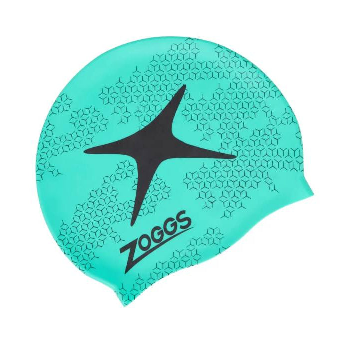 Touca de Natação Zoggs Silicone Turquesa