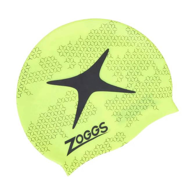 Touca de Natação Zoggs Silicone Neon