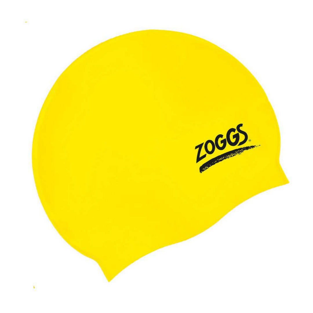 Touca de Natação Zoggs Silicone Amarela