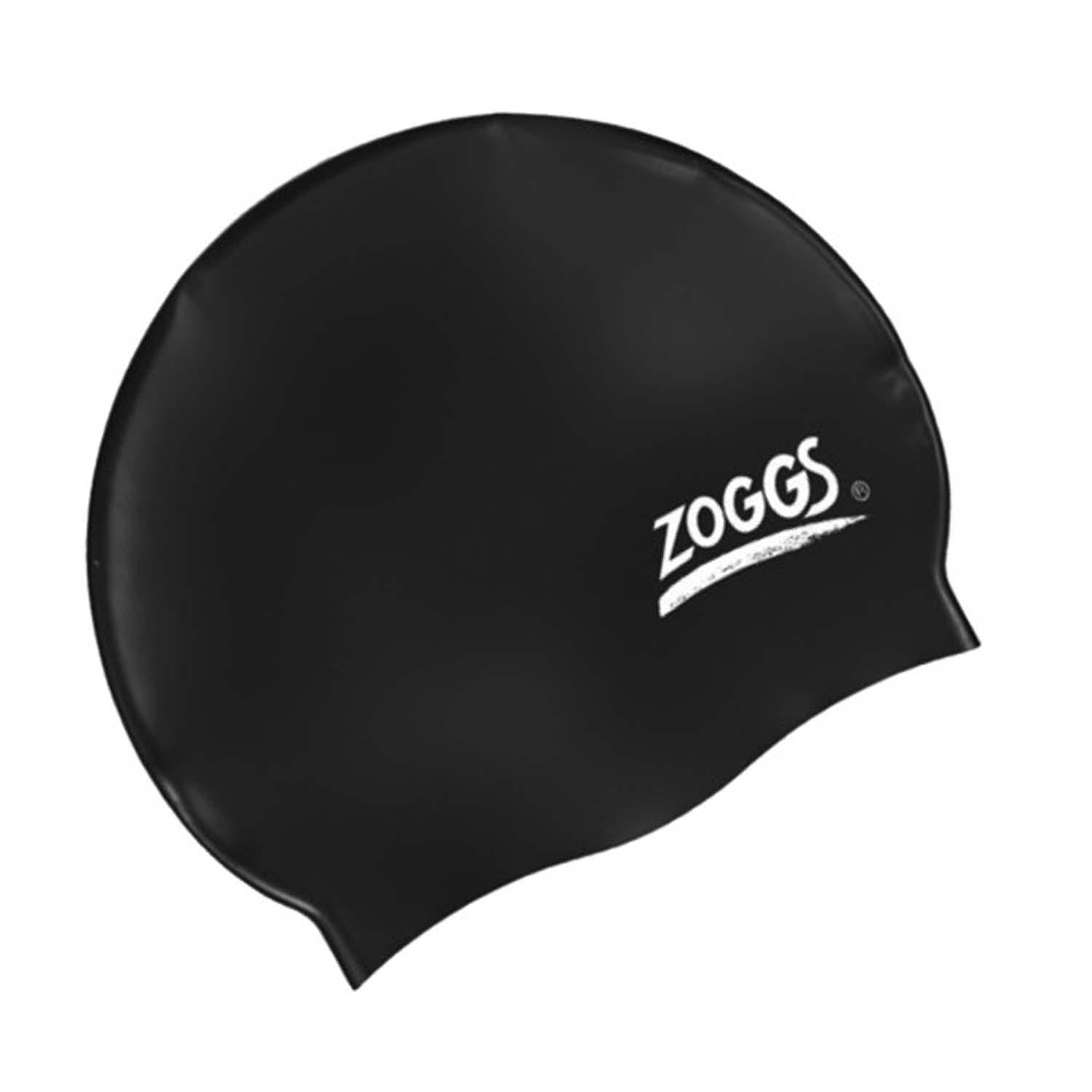 Touca de Natação Zoggs Silicone Preta