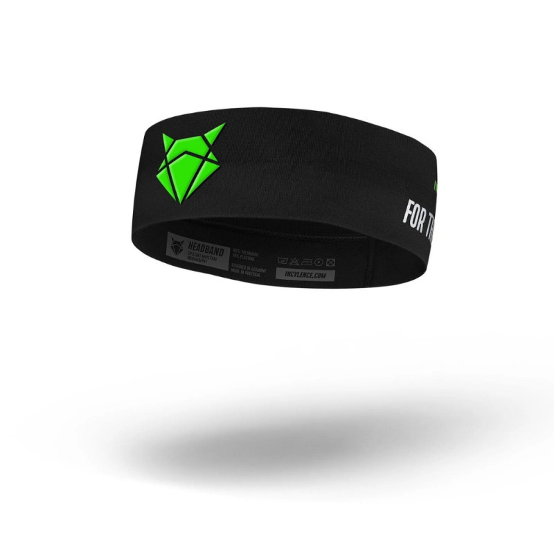 Incylence Headband V1 Fina - Black Neon Green