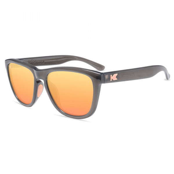 Óculos de Sol Knockaround Premiums Sport - Jelly Grey / Peach