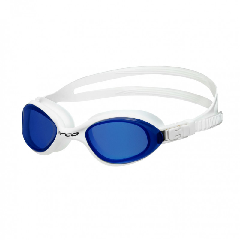 Óculos de Natação Orca Killa 180º Lente Azul - Branco