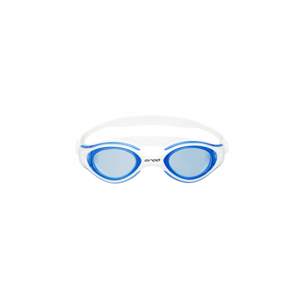 Óculos de Natação Orca Killa Vision Lente Azul - Branco