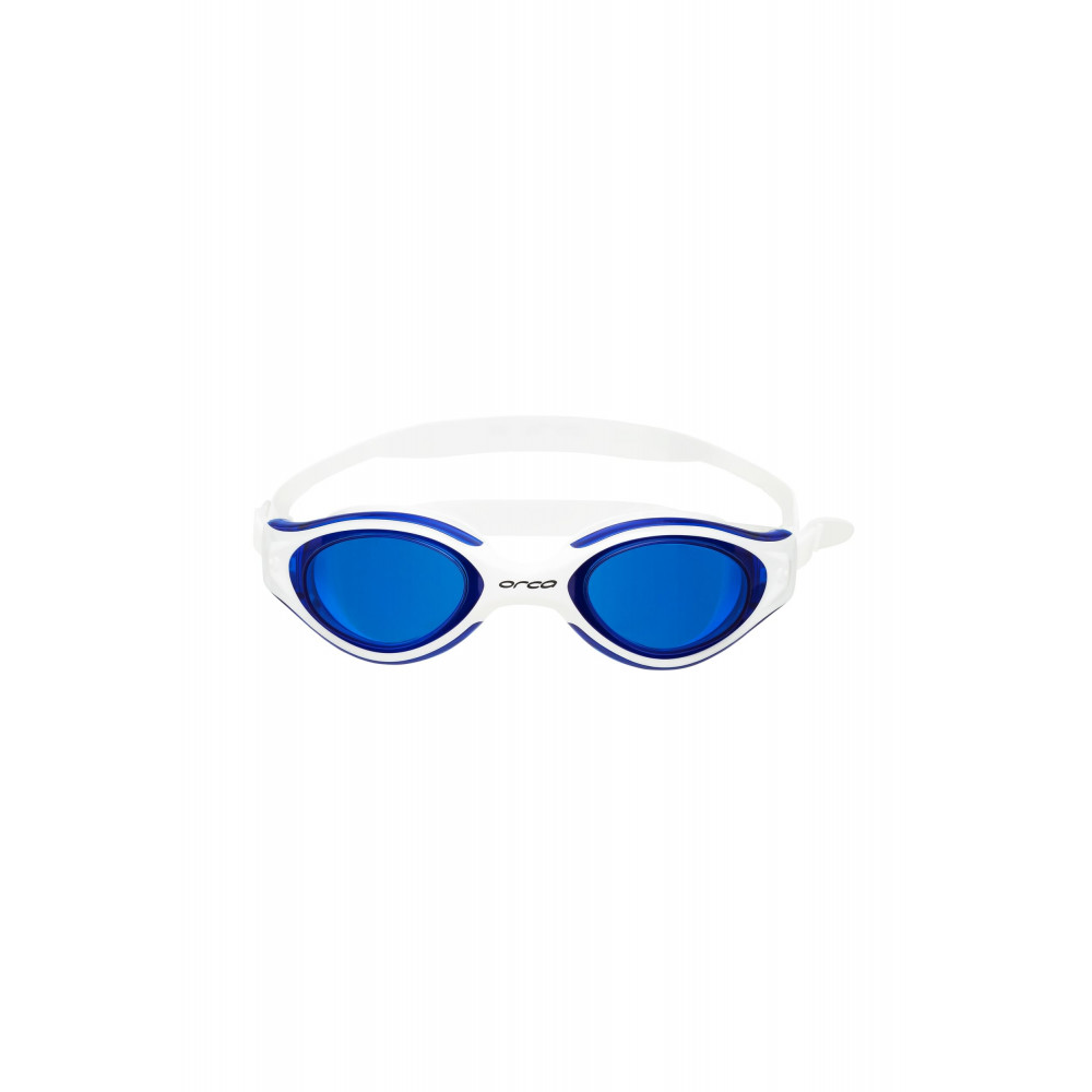Óculos de Natação Orca Killa Vision Lente Azul - Branco