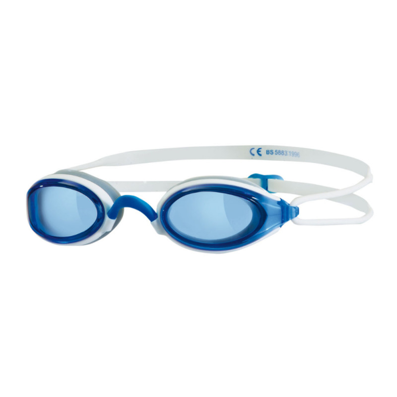 Óculos de Natação Zoggs Fusion Air Lente Azul - Azul e Branco