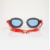 Óculos de Natação Zoggs Predator Lente Azul - Branco, Cinza e Vermelho