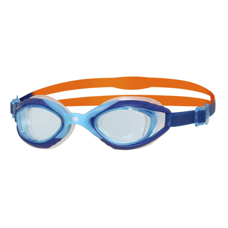 Óculos de Natação Zoggs Sonic Air 2.0 Junior - Azul e Laranja